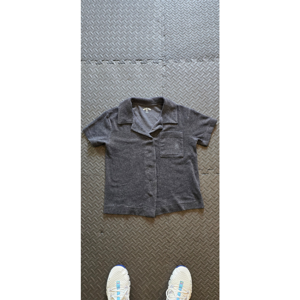 Men's YEAR OF OURS Gray Polo Shirt Size XS